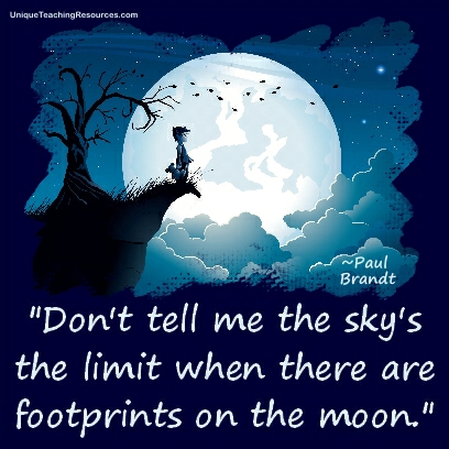 JPG-Famous-Motivational-Quotes-By-Paul-Brandt-Dont-tell-me-the-skys-the-limit-when-there-are-footprints-on-the-moon